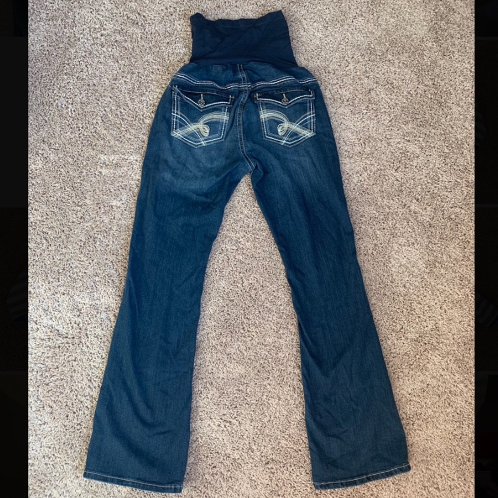 Indigo Blue Maternity Jeans size M